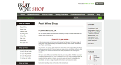 Desktop Screenshot of fruitwineshop.com